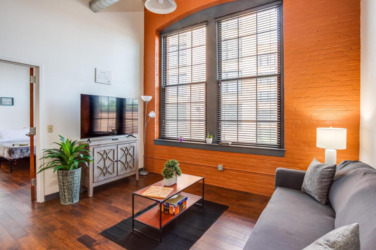Ferienwohnung Ny Style Centric Loft With King Bed By Park Ave Rochester Exterior foto